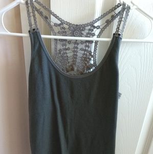 Gray tank top